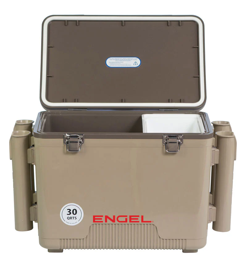 Engel 30 Quart Drybox/Cooler with Rod Holders - Image 9