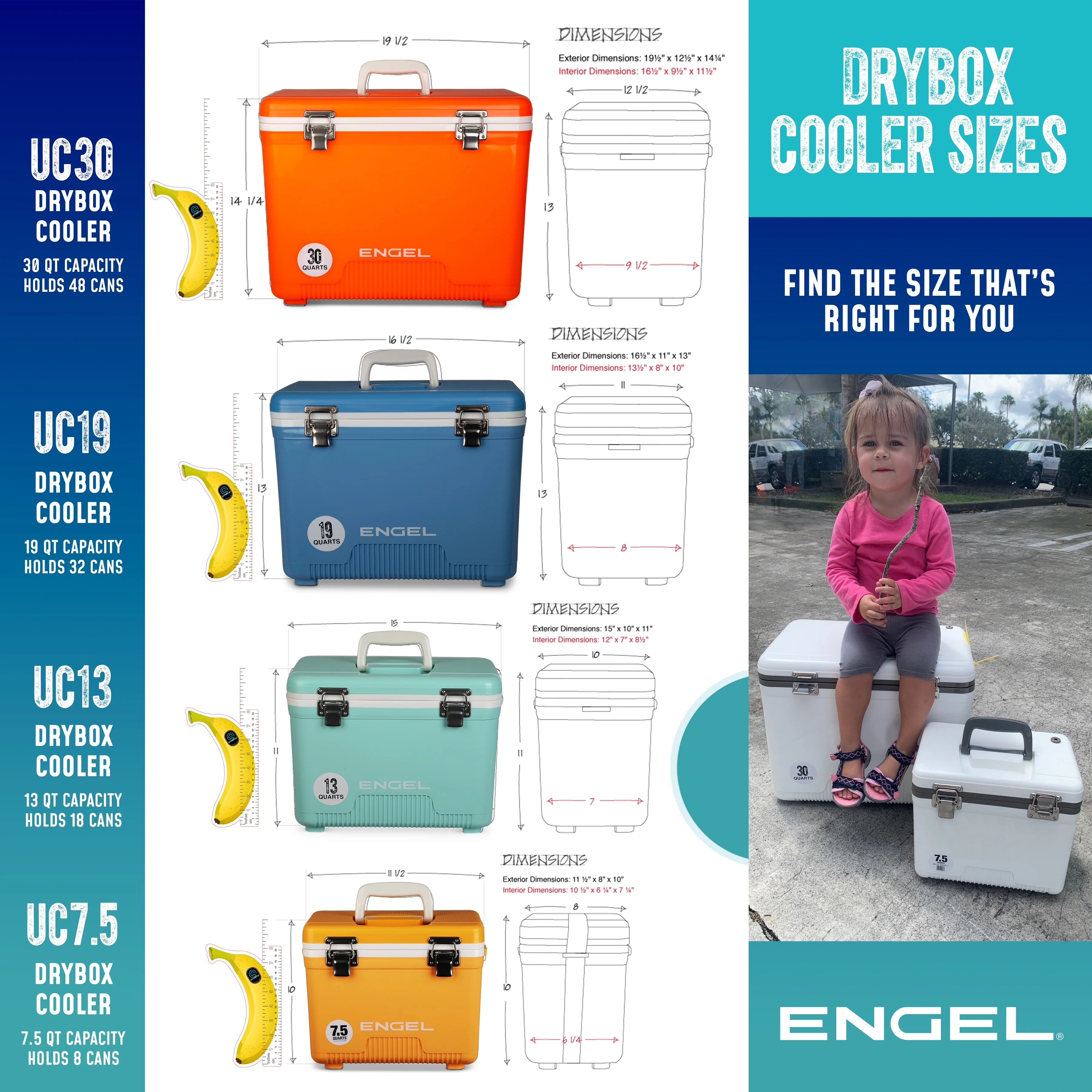 Engel 19Qt American Flag Drybox Cooler - Image 9