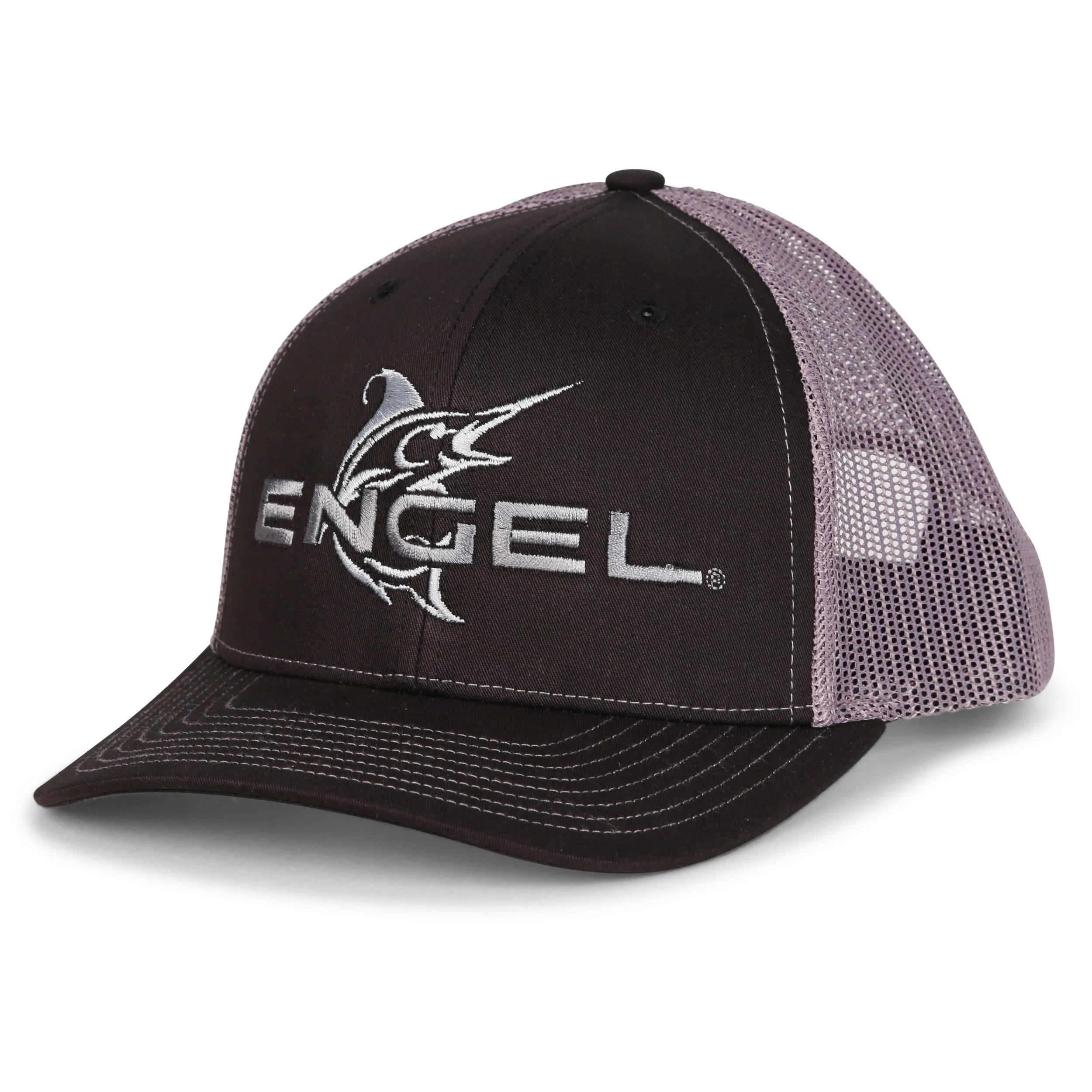 Engel Black & Charcoal 112 Trucker Cap by Richardson® - Image 4